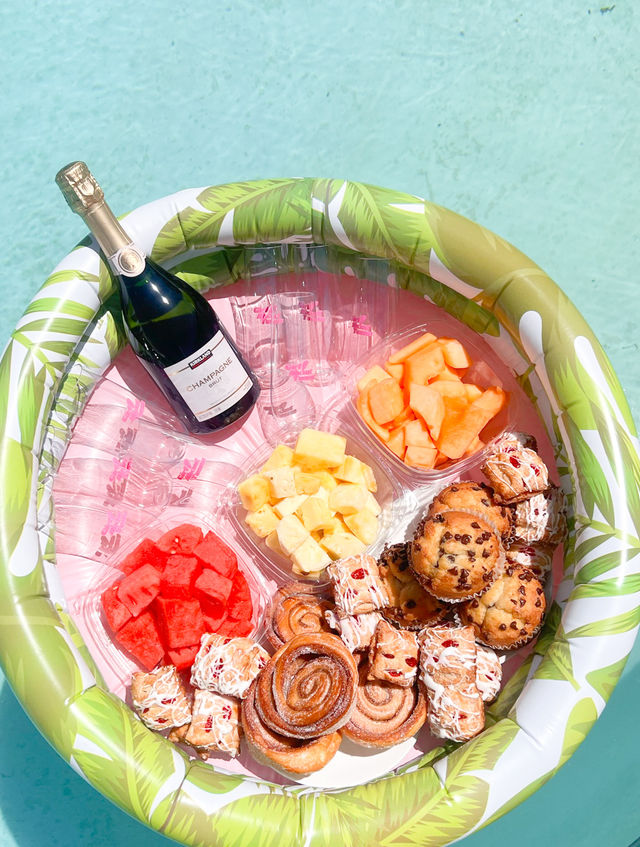 Insta-Worthy Floating Delicious Brunch & Floatie with Complimentary Champagne Delivered to Your Door image 3