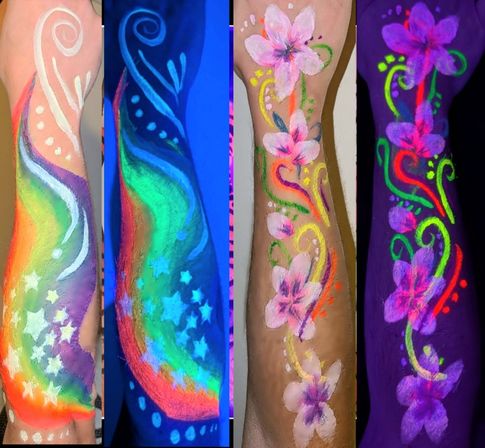 Paint, Art & Dance Parties: Glitter Tattoos, Face Painting, Body Painting & More image 2