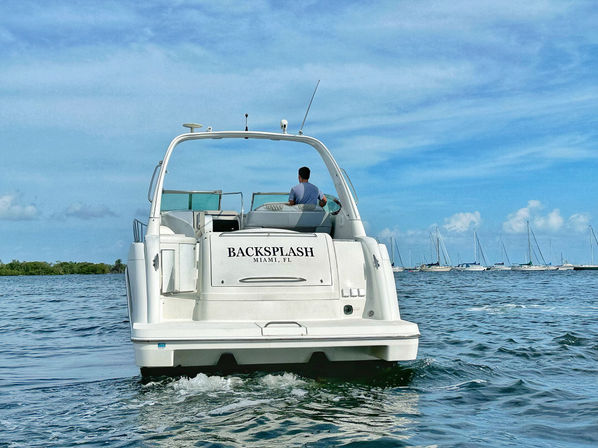 Epic BYOB Party Boat on 40ft Yacht Along Miami Skyline with Complimentary Bottle of Bubbly image 5