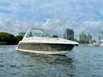 Epic BYOB Party Boat on 40ft Yacht Along Miami Skyline with Complimentary Bottle of Bubbly image 7