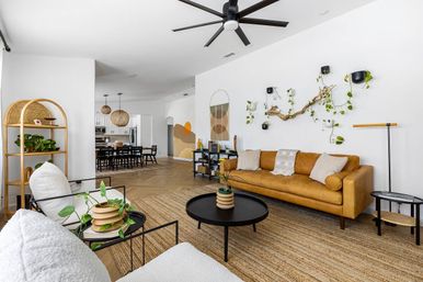 Desert Moon One Acre Property: Fully Fenced with Pickleball Court, Cowboy Pool, Hot Tub + Airstream image 5