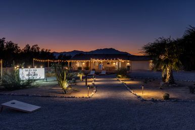 Desert Moon One Acre Property: Fully Fenced with Pickleball Court, Cowboy Pool, Hot Tub + Airstream image 32