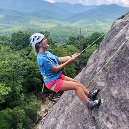 Guided Outdoor Rock-Climbing Experience image 8