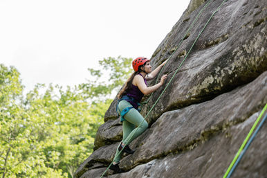 Guided Outdoor Rock-Climbing Experience image 7