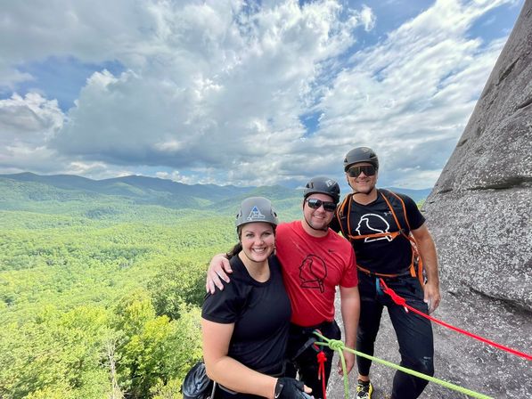 Guided Outdoor Rock-Climbing Experience image 3