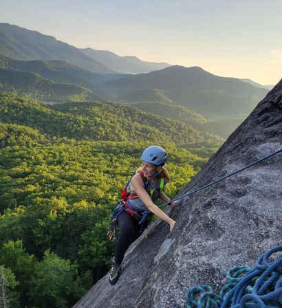 Guided Outdoor Rock-Climbing Experience image 4
