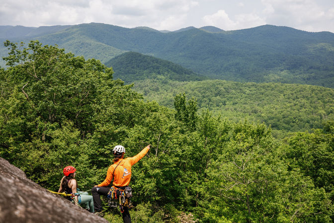 Guided Outdoor Rock-Climbing Experience image 6