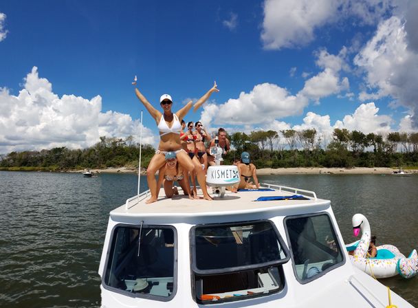 Private Party Yacht Kismet with Luxury, Style & Water Toys Included image 3
