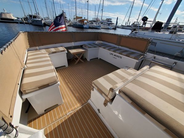 Private Party Yacht Kismet with Luxury, Style & Water Toys Included image 9