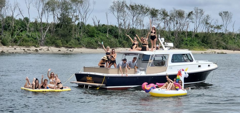 Private Party Yacht Kismet with Luxury, Style & Water Toys Included image 4