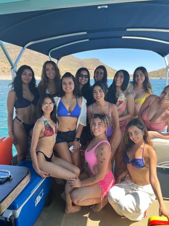 Lake Pleasant Pontoon Boat Rental With Captain & All The Extras Included! image 39