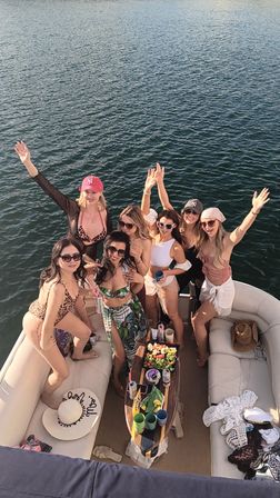 Lake Pleasant Pontoon Boat Rental With Captain & All The Extras Included! image 40