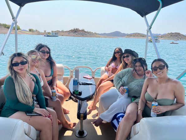 Lake Pleasant Pontoon Boat With Captain & All The Extras Included! image 50