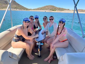 Lake Pleasant Pontoon Boat With Captain & All The Extras Included! image 45