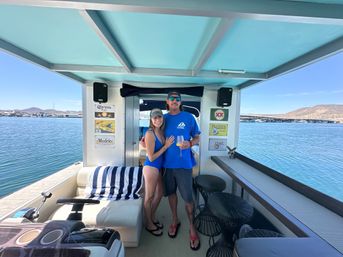 Lake Pleasant Pontoon Boat Rental With Captain & All The Extras Included! image 30