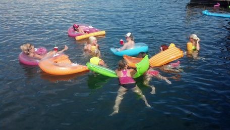 Private Pontoon Charter with Captain, Lake Pleasant.  Paddleboards, Water toys, Bathroom... image 3