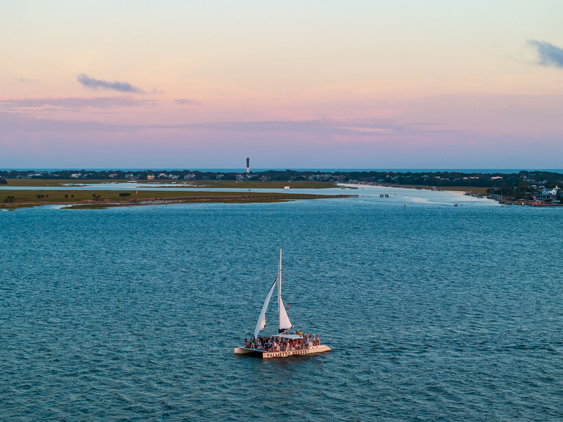 Private 50ft Catamaran Sail - Charleston Harbor up to 100 People image 2
