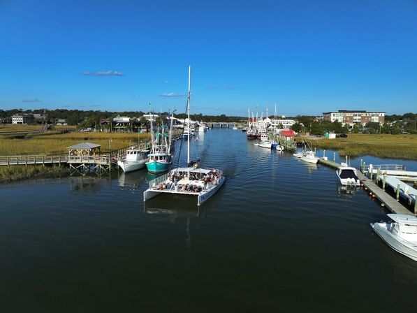 Private 50ft Catamaran Sail - Charleston Harbor up to 100 People image 37