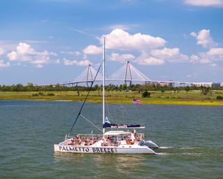 Private 50ft Catamaran Sail - Charleston Harbor up to 100 People image 4