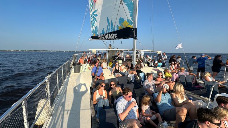 Private 50ft Catamaran Sail - Charleston Harbor up to 100 People image 32