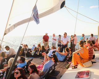 Private 50ft Catamaran Sail - Charleston Harbor up to 100 People image 21