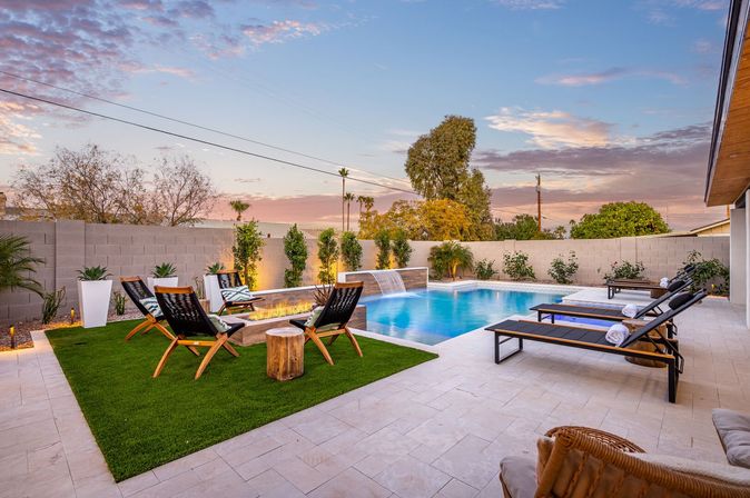 Desert Lotus Luxe Poolside Oasis with Game Room & Guest Casita image 4
