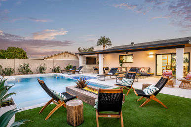 Desert Lotus Luxe Poolside Oasis with Game Room & Guest Casita image 21