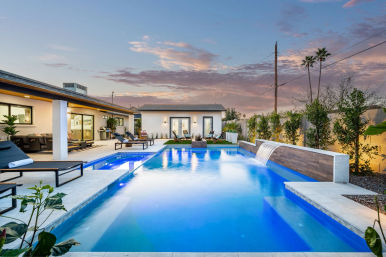 Desert Lotus Luxe Poolside Oasis with Game Room & Guest Casita image 22