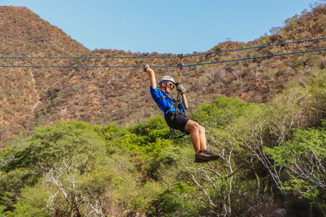 Canyon Combo Adventure: Ziplines, UTV & Mexican Lunch image 5