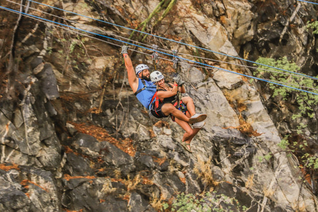 Canyon Combo Adventure: Ziplines, UTV & Mexican Lunch image 4