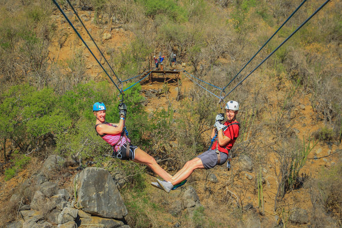 Canyon Combo Adventure: Ziplines, UTV & Mexican Lunch image 15