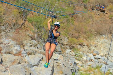 Canyon Combo Adventure: Ziplines, UTV & Mexican Lunch image 19