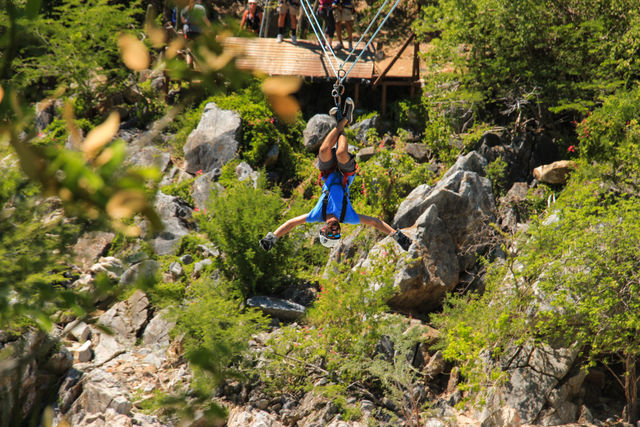Canyon Combo Adventure: Ziplines, UTV & Mexican Lunch image 4