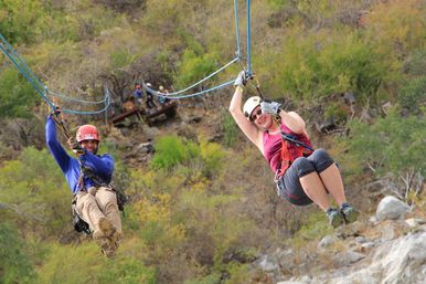 Canyon Combo Adventure: Ziplines, UTV & Mexican Lunch image 16