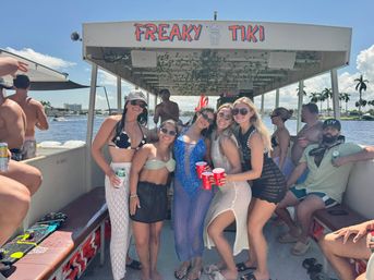 The Freaky Tiki: 40' BYOB Private Sandbar Party Boat (Up to 22 Passengers) image 4