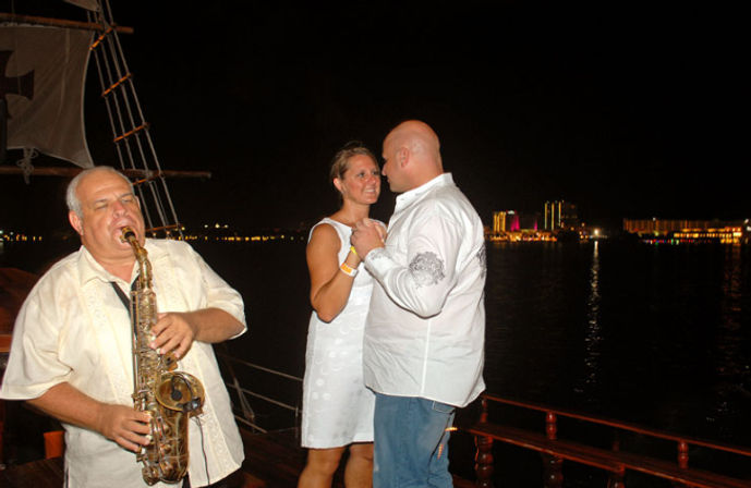 Lobster Dinner Cruise with Live Music on the Colombus Ship Cancun image 2