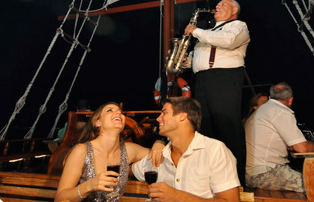 Lobster Dinner Cruise with Live Music on the Colombus Ship Cancun image 3