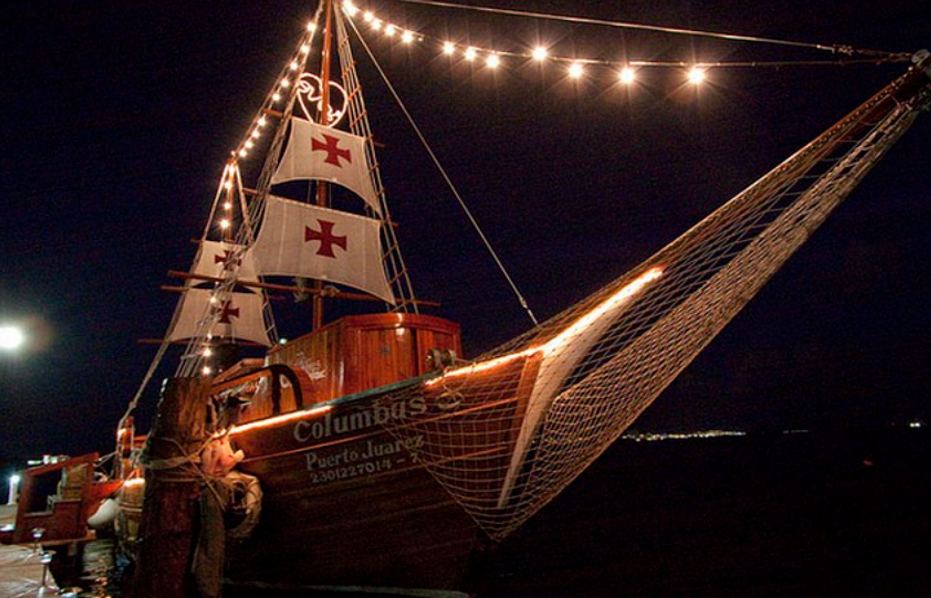 Lobster Dinner Cruise with Live Music on the Colombus Ship Cancun image 1