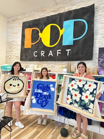 Chicago Tufting Workshop: DIY Rug Making Class in Wicker Park at Pop Craft Studio image 4