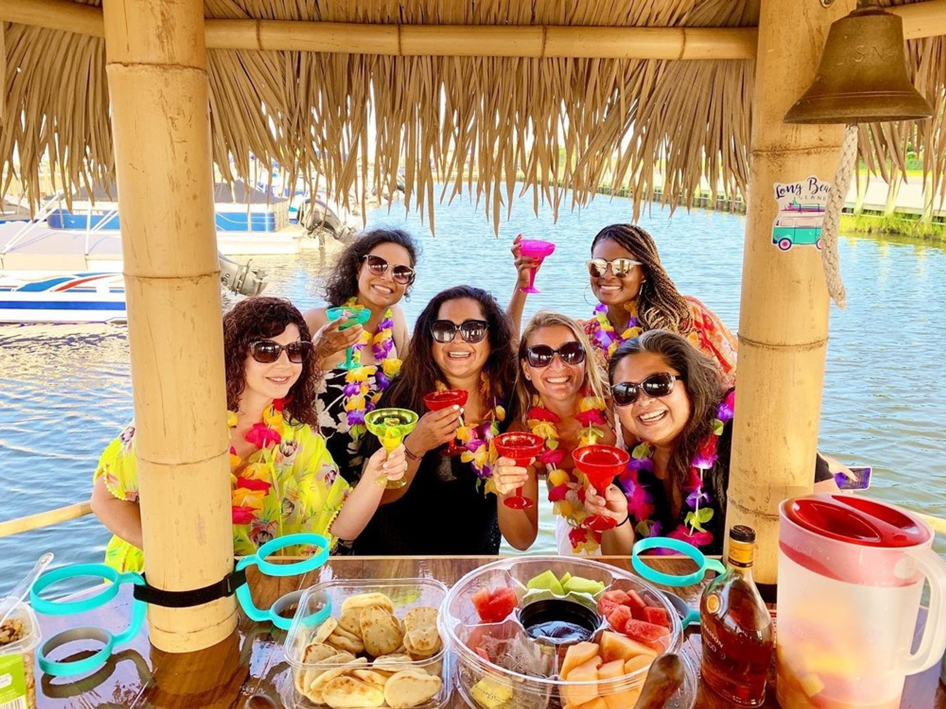 Cruisin n' Brunchin: 2-Hour Morning Tiki Cruise from Long Island Beach with BYOB Mimosas image 1