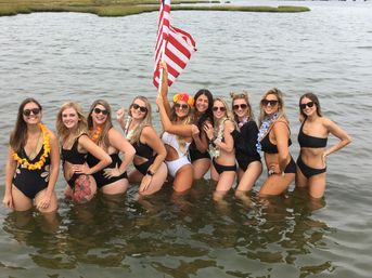 Cruisin n' Brunchin: 2-Hour Morning Tiki Cruise from Long Island Beach with BYOB Mimosas image 3