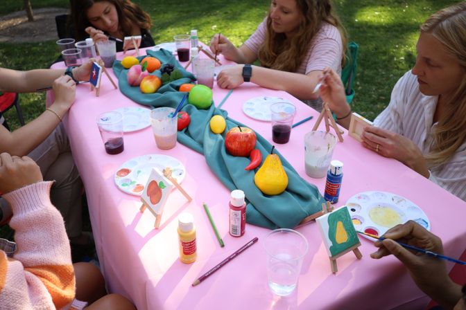 Sip and Paint Party: Create Your Own Cute Little Canvas image 8