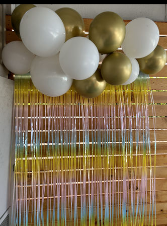 Stunning All Inclusive Décor Set Up Package with Balloon Garland, Photo Booth and More image 10