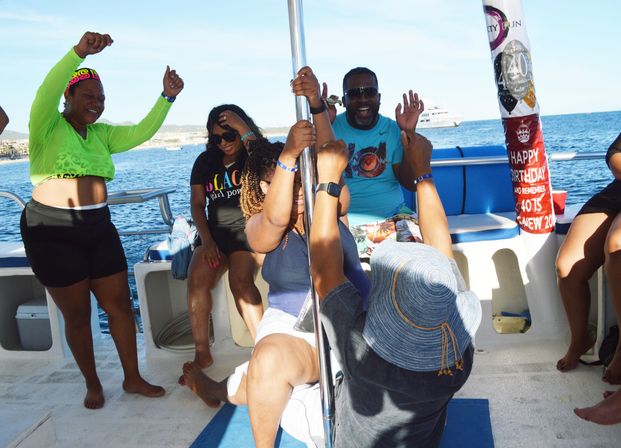 Private Pole Dancing Charter in Cabo: Open Bar & Stunning Views image 24
