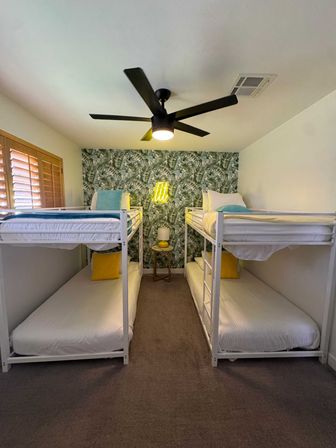 Love Oasis: Luxury Villa with Heated Pool, Mini Golf & Neon Vibes image 39