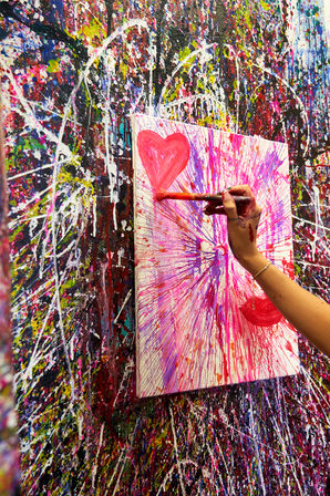 Mobile Splatter Room Experience: We Bring the Fun to You with Body Coverings & Paint Provided image 18
