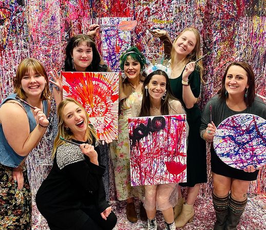 Mobile Splatter Room Experience: We Bring the Fun to You with Body Coverings & Paint Provided image 1