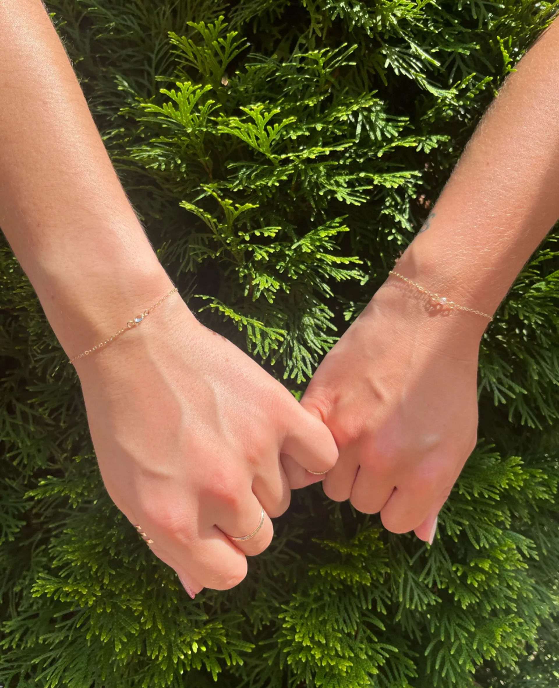 Private Mobile Permanent Jewelry Experience with Free Gift: 14K Solid Gold & Silver image 1