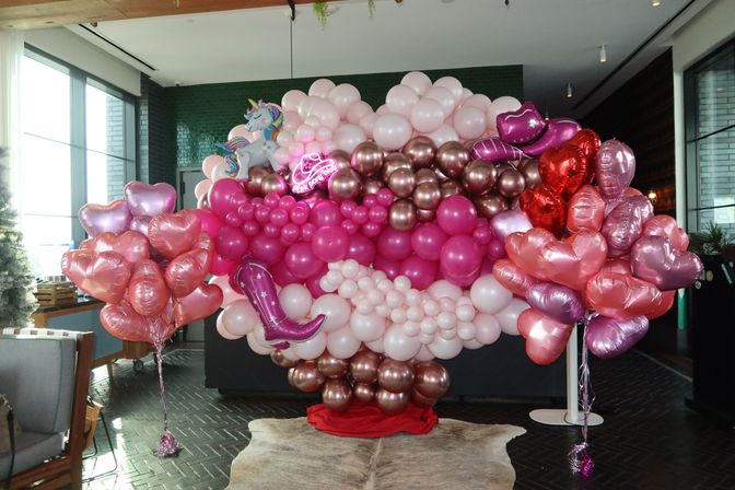 Custom Balloon and Party Decor for Bachelorette and Birthday Celebrations   image 3