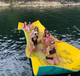 Lake Travis Party Package: Party Boat with BYOB Mimosa Bar & Insta-worthy Party Floaties image 5